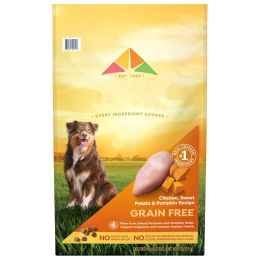 Dry Dog Food;  Grain Free Chicken;  Sweet Potato & Pumpkin Recipe;  24 lb. Bag - 24 lbs