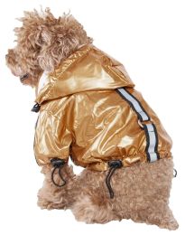 Reflecta-Sport Adjustable Reflective Weather-Proof Pet Rainbreaker Jacket - Medium
