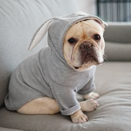 Dog Pet Clothes Spring And Autumn Clothing - Light Grey - 3XL