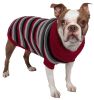 Polo-Casual Lounge Cable Knit Designer Turtle Neck Dog Sweater - Medium