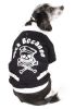 Varsity-Buckled Collared Pet Coat - Medium