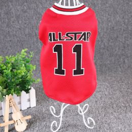 Hot World Cup Ball Spring And Summer Dog Vest Pet Supplies - Red - XXL