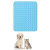 Cool Pad Cushion Dog Cat Puppy Blanket For Summer Sleeping Bed  Pet Cooling Mat - Blue - M
