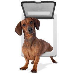 Medium Breed Pet Door with 11" x 9" flap opening - ADDR-001