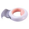 Pet Life 'Knuckler' Handheld Travel Flexible Grooming Pet Rake Comb - Orange
