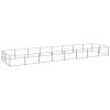 Dog Kennel Silver 172.2 ftÂ¬â‰¤ Steel - Silver