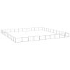Dog Kennel Silver 1076.4 ftÂ¬â‰¤ Steel - Silver