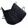 Pet Dog Car Seat Cover Rear BackTravel Waterproof Bench Protector Luxury -Black XH - default