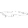 Dog Kennel Black 1076.4 ftÂ¬â‰¤ Steel - Black