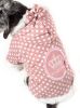 Polka-Dot Couture-Bow Pet Hoodie Sweater - Small