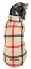 Pet Life 'Allegiance' Classical Plaided Insulated Dog Coat Jacket - Khaki - Small