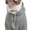 Fashion Plush Cotton Pet Hoodie Hooded Sweater - Medium