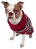 Polo-Casual Lounge Cable Knit Designer Turtle Neck Dog Sweater - Medium