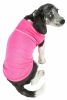 Pet Life Active 'Aero-Pawlse' Heathered Quick-Dry And 4-Way Stretch-Performance Dog Tank Top T-Shirt - Pink - Small