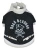 Varsity-Buckled Collared Pet Coat - Medium