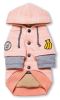Touchdog Hampton Beach Designer Ultra Soft Sand-Blasted Cotton Pet Dog Hoodie Sweater - Pink - Medium