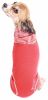 Pet Life Active 'Pull-Rover' Premium 4-Way Stretch Two-Toned Performance Sleeveless Dog T-Shirt Tank Top Hoodie - Red - Large