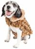 Pet Life Luxe 'Furpaw' Shaggy Elegant Designer Dog Coat Jacket - Medium