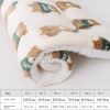 Cat dog sleeping mat warm thickened Sleeping pad blanket;  dog house warm mattress pet cushion - Cappuccino bear - No.6 79*60cm
