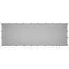 Dog Kennel Silver 129.9"x43.3"x43.3" Steel - Silver