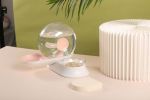 Pet Life 'Auto-Myst' Snail Shaped 2-in-1 Automated Gravity Pet Filtered Water Dispenser and Food Bowl - Pink