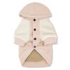 Touchdog 'Heritage' Soft-Cotton Fashion Dog Hoodie - Pink - Large
