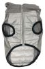 Pet Life 'Apex' Lightweight Hybrid 4-Season Stretch and Quick-Dry Dog Coat w/ Pop out Hood - Grey - X-Large