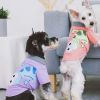 Touchdog 'Arubark' Caribbean Style Dog Polo T-Shirt - Peach - Large
