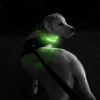 peach heart pet collar s - Green - S
