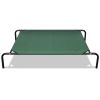 Elevated Pet Bed with Steel Frame 2' 11" x 1' 11" - Green
