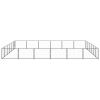 Dog Kennel Black 387.5 ftÂ¬â‰¤ Steel - Black