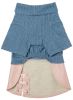 Touchdog 'Modress' Fashion Designer Dog Sweater and Dress - Blue - Large