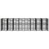Outdoor Dog Kennel Steel 158.8 ftÂ¬â‰¤ - Black