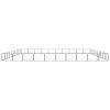 Dog Kennel Black 1076.4 ftÂ¬â‰¤ Steel - Black