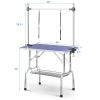 Large Size 46&quot; Grooming Table for Pet Dog and Cat with Adjustable Arm and Clamps Large Heavy Duty Animal grooming table - as pic