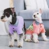 Touchdog 'Arubark' Caribbean Style Dog Polo T-Shirt - Green - X-Small