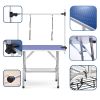 36&quot; Folding Dog Pet Grooming Table Heavy Duty Stainless Steel pet dog Cat Grooming Table - as pic