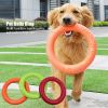 Dog Training Toys; Outdoor Floating Flying Dog Disc Interactive Play Tool; Suitable For Dogs - Red-18cm
