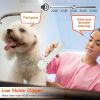 4 In 1 Electric Pet Dog Cat Grooming Kit Cordless Rechargeable Pet Hair Trimmer - White