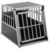 Dog Cage with Single Door 25.6"x35.8"x27.4" - Silver