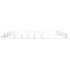Dog Kennel Silver 1076.4 ftÂ¬â‰¤ Steel - Silver