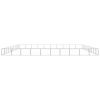 Dog Kennel Silver 1076.4 ftÂ¬â‰¤ Steel - Silver