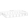 Dog Kennel Silver 376.7 ftÂ¬â‰¤ Steel - Silver