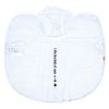 Pet Raincoat For Dog & Cat; Waterproof Dog Hooded Rain Jacket With Plastic; Dog Raincoat - White - 3XL