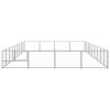 Dog Kennel Silver 387.5 ftÂ¬â‰¤ Steel - Silver