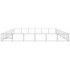 Dog Kennel Silver 645.8 ftÂ¬â‰¤ Steel - Silver