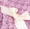 Warm and thickened dog clothes in autumn and winter; bow sweater skirt; dog sweater - Purple skirt - S (recommended weight 2-3 kg)
