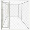 Outdoor Dog Kennel 13'x6.6'x6.6' - Silver