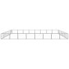Dog Kennel Black 688.9 ftÂ¬â‰¤ Steel - Black