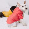Touchdog Split-Vent Designer Waterproof Dog Raincoat - Blue - X-Large